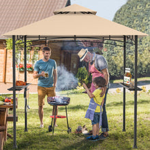Load image into Gallery viewer, 8 x 5 Feet 2-Tier BBQ Grill Gazebo Barbecue Canopy