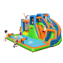 Load image into Gallery viewer, Inflatable Water Slide with Dual Climbing Walls and Blower Excluded