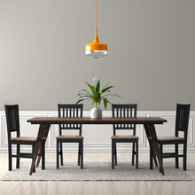 Load image into Gallery viewer, Set of 4 Dining Chair Spindle Back Wooden Legs