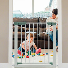 Load image into Gallery viewer, 30-32.5 Inch Wide Safety Gate with 30 Inch Scientific Height for Baby and Pet-White