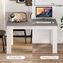 Load image into Gallery viewer, 47 Inches Dining Table for Kitchen and Dining Room-Dark Gray