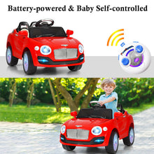 Load image into Gallery viewer, 6V Kids Ride on Car RC Remote Control with MP3-Red