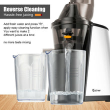 Load image into Gallery viewer, Slow Stainless Steel Wide Chute Masticating Juicer Cold Press Extractor