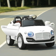 Load image into Gallery viewer, 6V Kids Ride on Car RC Remote Control with MP3-White