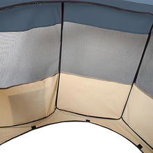 Load image into Gallery viewer, 60"Pet Dog Kennel Fence Puppy Soft Playpen Exercise Folding Crate W/Bag Zip-GN