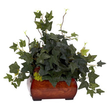 Load image into Gallery viewer, Puff Ivy w/Chest Silk Plant