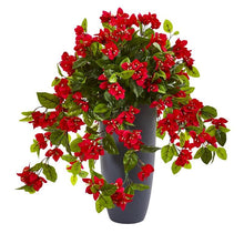 Load image into Gallery viewer, 26" Bougainvillea Artificial Plant in Planter UV Resistant (Indoor/Outdoor)