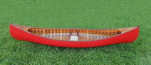 Load image into Gallery viewer, Red Wooden Canoe 10ft With Ribs Curved Bow