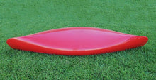 Load image into Gallery viewer, Red Wooden Canoe 10ft With Ribs Curved Bow
