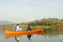 Load image into Gallery viewer, Wooden Canoe with Ribs 16
