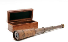 Load image into Gallery viewer, Handheld Telescope in wood box