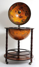 Load image into Gallery viewer, Globe drink cabinet 17 3/4 inches