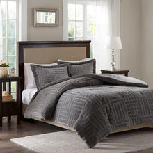 Load image into Gallery viewer, Fur Down Alternative Comforter Mini Set -Full/Queen BASI10-0408 By Olliix