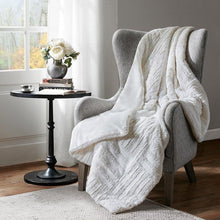Load image into Gallery viewer, Madison Park Ultra Plush Down Alternative Throw -50X60" BASI50-0413 By Olliix