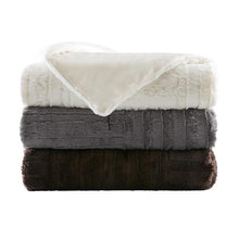 Load image into Gallery viewer, Madison Park Ultra Plush Down Alternative Throw -50X60" BASI50-0413 By Olliix