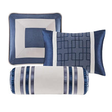 Load image into Gallery viewer, Madison Park Genevieve 7 Piece Comforter Set -Queen MP10-4041 By Olliix