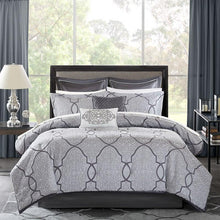 Load image into Gallery viewer, Madison Park Lavine 12 Piece Complete Bed Set - Cal King MP10-4046 By Olliix