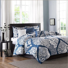 Load image into Gallery viewer, Madison Park 6 Piece Printed Duvet Cover Set -Full/Queen MP12-3832 By Olliix