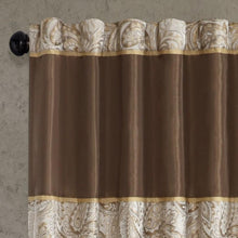 Load image into Gallery viewer, Madison Park Aubrey Jacquard Panel Pair -108" Panel MP40-2679 By Olliix