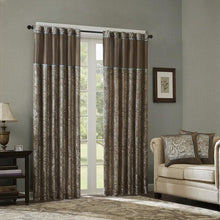 Load image into Gallery viewer, Madison Park Aubrey Jacquard Panel Pair -108" Panel MP40-2679 By Olliix