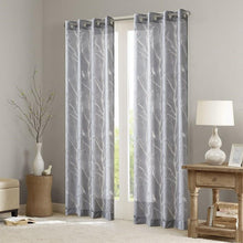 Load image into Gallery viewer, Madison Park Averil Sheer Bird Window Panel -63" Panel MP40-3594 By Olliix