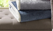 Load image into Gallery viewer, Madison Park Elma Oversized Textured Plush Throw -60X70" MP50-3254 By Olliix