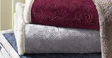 Load image into Gallery viewer, Madison Park Elma Oversized Textured Plush Throw -60X70" MP50-3255 By Olliix