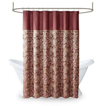 Load image into Gallery viewer, Madison Park Polyester Jacquard Shower Curtain -72X72" MP70-3034 By Olliix