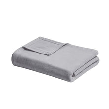 Load image into Gallery viewer, Madison Park Freshspun Basketweave Cotton Blanket -Twin BL51N-0866 By Olliix