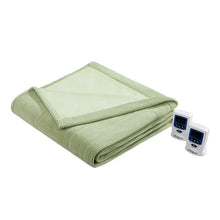 Load image into Gallery viewer, Beautyrest Electric Micro Fleece Heated Blanket -Full BR54-0188 By Olliix