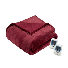 Load image into Gallery viewer, Beautyrest Heated Microlight To Berber Blanket -Queen BR54-0391 By Olliix