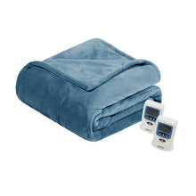 Load image into Gallery viewer, Beautyrest Heated Plush Blanket -King BR54-0661 By Olliix