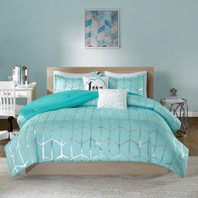 Load image into Gallery viewer, Intelligent Design Raina Comforter Set -Full/Queen ID10-1241 By Olliix