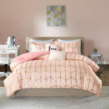 Load image into Gallery viewer, Intelligent Design Raina Comforter Set -King/Cal King ID10-1248 By Olliix