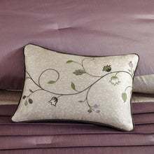 Load image into Gallery viewer, Madison Park Serene Embroidered 7 Piece Comforter Set -King MP10-3447 By Olliix