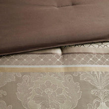 Load image into Gallery viewer, Madison Park Bellagio 7 Piece Jacquard Comforter Set -King MP10-4534 By Olliix
