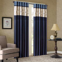 Load image into Gallery viewer, Madison Park Serene Embroidered Window Panel -50X84" MP40-4209 By Olliix