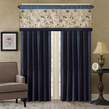 Load image into Gallery viewer, Madison Park Serene Embroidered Window Panel -50X84" MP40-4209 By Olliix