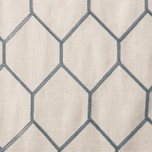 Load image into Gallery viewer, Madison Park Metallic Geo Embroidered Window Panel -50X84" MP40-4360 By Olliix
