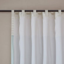 Load image into Gallery viewer, Madison Park Polyoni Pintuck Window Curtain -84" Panel MP40-4374 By Olliix