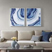 Load image into Gallery viewer, Madison Park Ethereal Printed Framed Canvas Set Of 2 MP95C-0117 By Olliix
