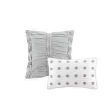 Load image into Gallery viewer, Urban Habitat Brooklyn Kay Duvet Set - Ivory (Twin/Twin-XL) UH12-0201 By Olliix