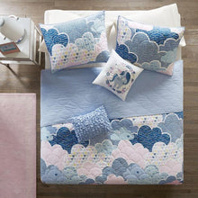 Load image into Gallery viewer, Urban Habitat Kids Cloud Coverlet Set - Blue (Full/Queen) UHK13-0020 By Olliix