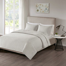 Load image into Gallery viewer, 510 Design Otto 3 Piece Reversible Coverlet Set - Full/Queen 5DS13-0024