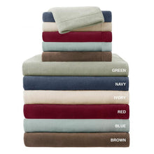 Load image into Gallery viewer, True North By Sleep Philosophy Soloft Plush Sheet Set -Twin BL20-0457 By Olliix