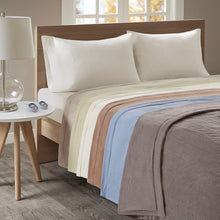 Load image into Gallery viewer, Beautyrest Electric Micro Fleece Heated Blanket - King BR54-0186 By Olliix