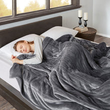 Load image into Gallery viewer, Beautyrest Heated Microlight To Berber Blanket - Queen BR54-0418 By Olliix