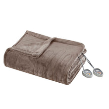 Load image into Gallery viewer, Beautyrest Heated Plush Blanket - Queen BR54-0519 By Olliix