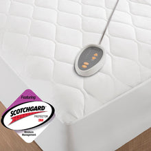 Load image into Gallery viewer, Beautyrest Heated Microfiber Heated Mattress Pad With 3M Scotchgard - Full BR55-0534