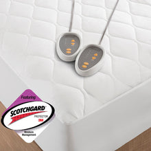 Load image into Gallery viewer, Beautyrest Heated Microfiber Heated Mattress Pad With 3M Scotchgard - King BR55-0536